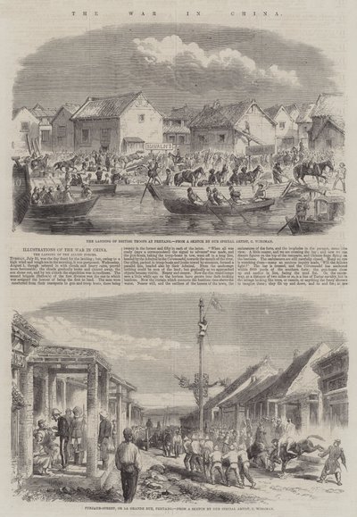 De oorlog in China door Charles Wirgman